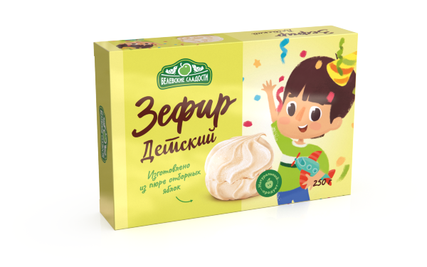№2 Зефир белевский "Детский" 250г в Элисте