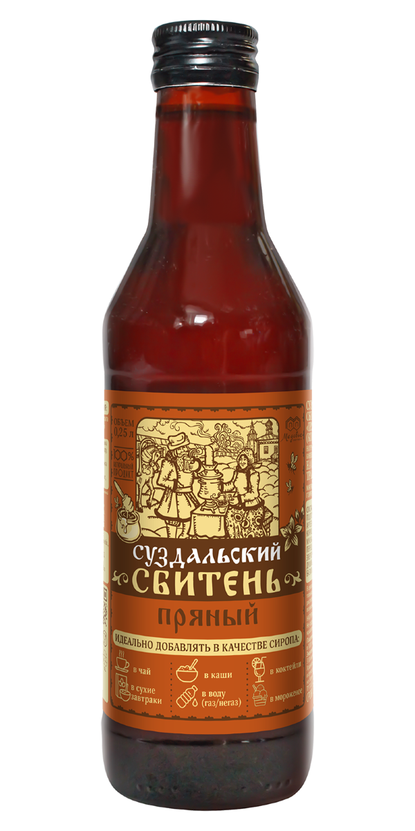 №3 Сбитень Суздальский "Пряный"(блок 8шт по 250мл) в Элисте