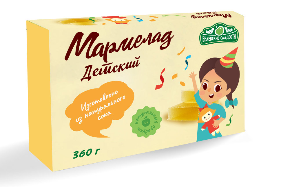  Мармелад  "Детский" белевский 360г   в Элисте