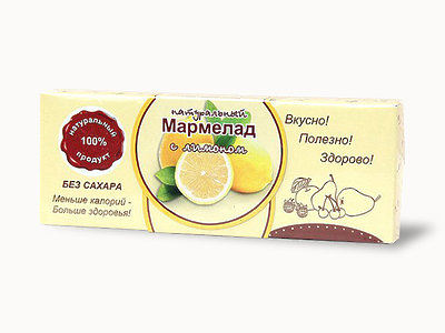 №2 Мармелад натуральный "Лимон" 140г в Элисте