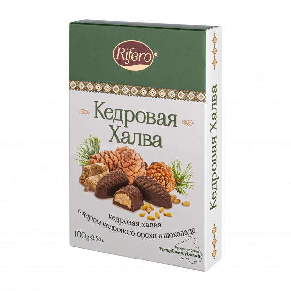 №1 Риф и ко Конфеты "Кедровая халва" 100г   в Элисте