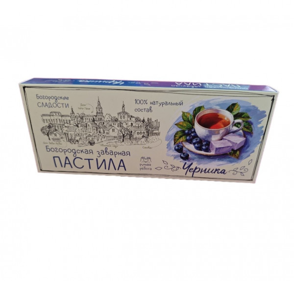 №1 Пастила заварная "Черника", 250г в Элисте