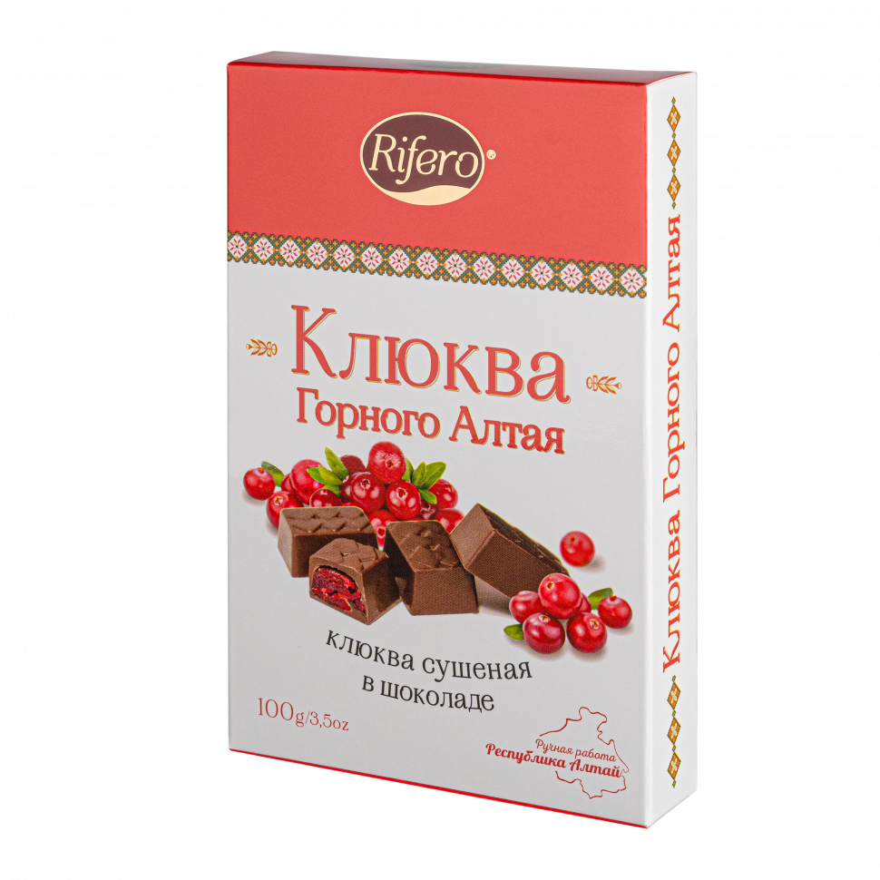  Риф и ко Конфеты "КЛЮКВА Горного Алтая" 100г         в Элисте
