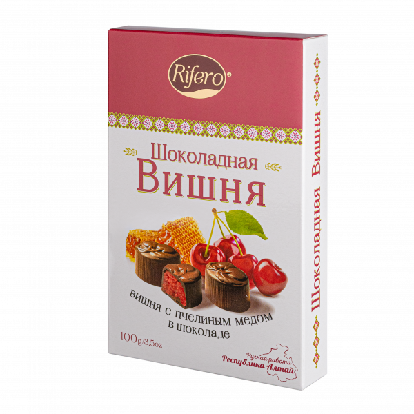 №1 Риф и ко Конфеты "Шоколадная ВИШНЯ" 100г  в Элисте