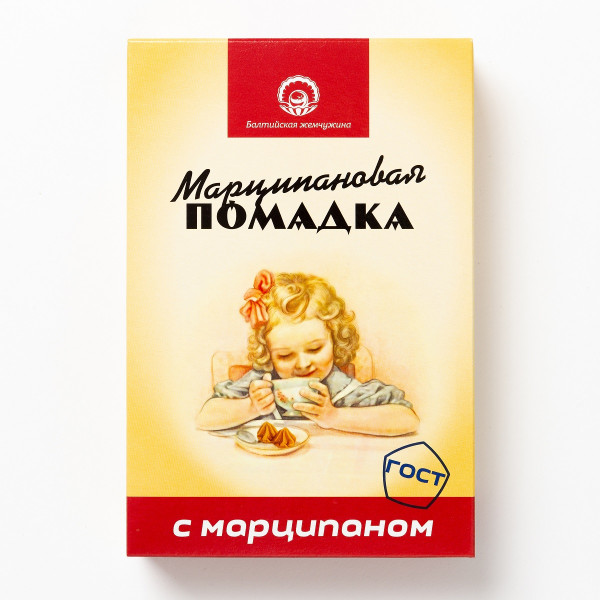 АКЦИЯ!!!Балтийская жемчужина. Помадка Марципановая,(коробка 12шт по150г) (срок годности до 16.01.27) в Элисте