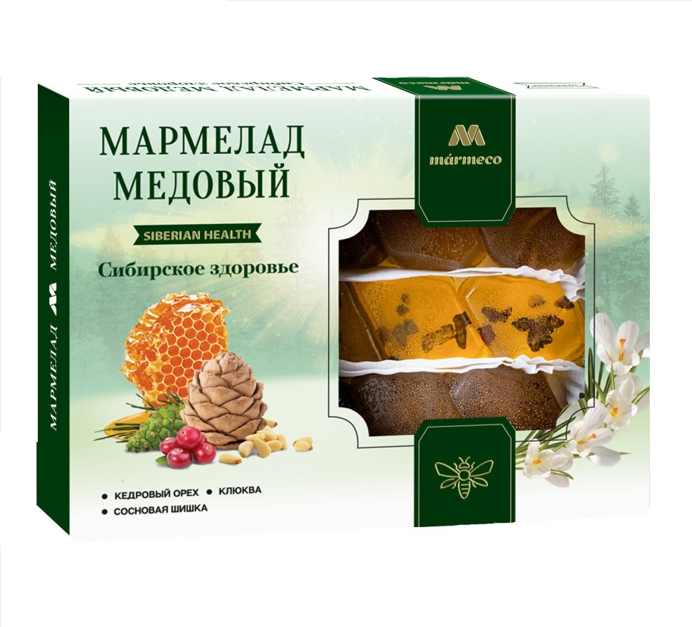  Мармелад медовый "Сибирское здоровье" без сахара 200г  в Элисте