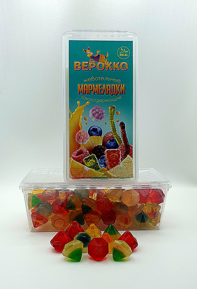  Жевательный мармелад Самоцветы, 250г      в Элисте