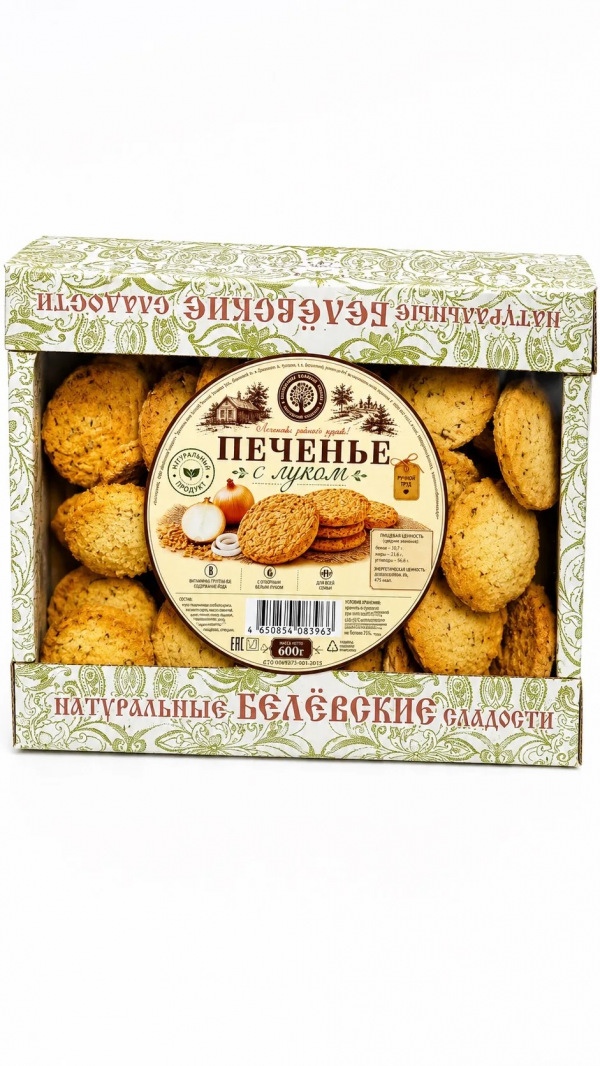 №1  Печенье с луком 600г в Элисте